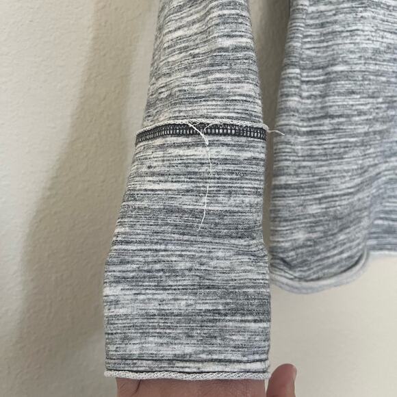 Free People Movement Gray Activewear Long Sleeve Sweater - Picture 5 of 10